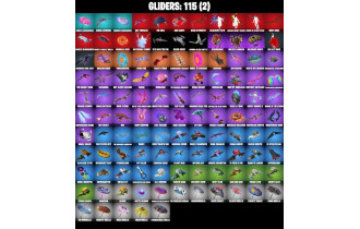 UNIQUE -  Snake Eyes, Spidergwen (Stacy) [117 Skins, 10350 Vbucks, 121 Axes, 121 Emotes, 115 Gliders and MORE!]