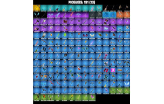 UNIQUE -  The Reaper , Take The L  [176 Skins, 600 Vbucks, 191 Axes, 167 Emotes, 158 Gliders and MORE!]