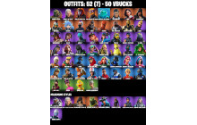 UNIQUE - Crowbar, Take The Elf [52 Skins, 50 Vbucks, 46 Axes, 52 Emotes, 50 Gliders and MORE!]