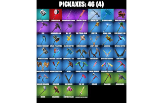 UNIQUE - Crowbar, Take The Elf [52 Skins, 50 Vbucks, 46 Axes, 52 Emotes, 50 Gliders and MORE!]
