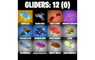 UNIQUE - Rust Bucket , Take The L [6 Skins, 5 Axes, 7 Emotes, 12 Gliders and MORE!]