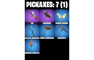 UNIQUE - Rust Bucket , Take The L [7 Skins, 100 Vbucks, 7 Axes, 8 Emotes, 12 Gliders and MORE!]