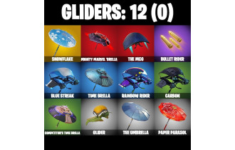 UNIQUE - Rust Bucket , Take The L [7 Skins, 100 Vbucks, 7 Axes, 8 Emotes, 12 Gliders and MORE!]