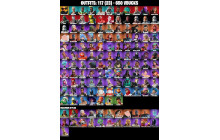 UNIQUE - Erisa , Sultura  [117 Skins, 650 Vbucks, 118 Axes, 113 Emotes, 111 Gliders and MORE!]