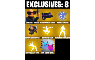 UNIQUE - Erisa , Sultura  [117 Skins, 650 Vbucks, 118 Axes, 113 Emotes, 111 Gliders and MORE!]