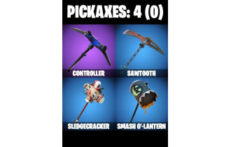 UNIQUE - Blue Squire , Blue Striker [4 Skins, 4 Axes, 7 Emotes, 10 Gliders and MORE!]