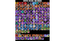 UNIQUE - Modena Icon, Carnage [125 Skins, 850 Vbucks, 143 Axes, 123 Emotes,131 Gliders and MORE!]