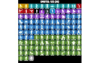 UNIQUE - Modena Icon, Carnage [125 Skins, 850 Vbucks, 143 Axes, 123 Emotes,131 Gliders and MORE!]