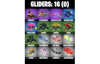 UNIQUE - Dark Voyager , Take The L  [17 Skins, 700 Vbucks, 11 Axes, 15 Emotes, 16 Gliders and MORE!]
