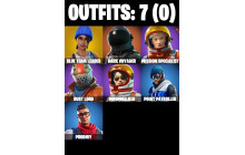 UNIQUE - Rust Bucket , Take The L  [7 Skins, 3 Axes, 14 Emotes,12 Gliders and MORE!]