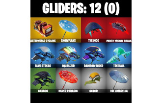 UNIQUE - Rust Bucket , Take The L  [7 Skins, 3 Axes, 14 Emotes,12 Gliders and MORE!]