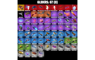 UNIQUE -  Lara Croft, Travis Scott  [64 Skins, 450 Vbucks, 77 Axes, 54 Emotes,  67 Gliders and MORE!]