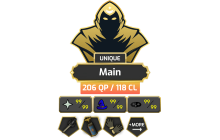 Main | TTL: 1953 | CL: 118 | QP: 206 [Avernic Defender, Fire Cape, B Gloves, Ava's, MM1, Mithril Gloves, Lunars + MORE!]