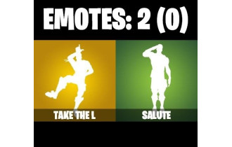 UNIQUE - Take The L  [2 Skins, 1 Axes, 2 Emotes, 2 Gliders and MORE!]