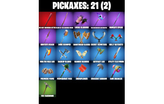 UNIQUE - Snowflake, Polar Peely [14 Skins, 21 Axes, 22 Emotes, 25 Gliders and MORE!]