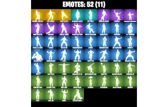 UNIQUE - Hot Marat ,  Take The Elf  [73 Skins, 700 Vbucks, 56 Axes, 52 Emotes, 58 Gliders and MORE!]