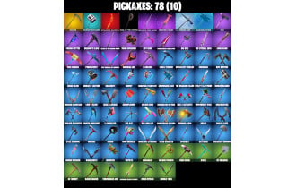 UNIQUE - OG STW, Neo Versa  [82 Skins, 78 Axes, 81 Emotes, 78 Gliders and MORE!]