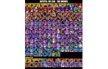 UNIQUE - Fresh, The Reaper [151 Skins, 150 Vbucks, 133 Axes, 143 Emotes, 126 Gliders and MORE!]