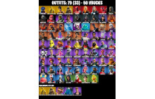 UNIQUE - Kratos (Armored), Astro Jack [79 Skins, 50 Vbucks, 42 Axes, 46 Emotes, 49 Gliders and MORE!]