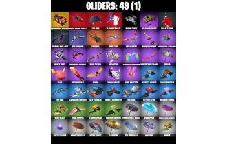 UNIQUE - Kratos (Armored), Astro Jack [79 Skins, 50 Vbucks, 42 Axes, 46 Emotes, 49 Gliders and MORE!]