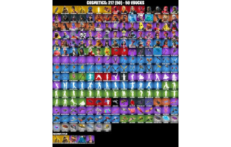 UNIQUE - Kratos (Armored), Astro Jack [79 Skins, 50 Vbucks, 42 Axes, 46 Emotes, 49 Gliders and MORE!]