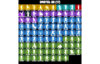 UNIQUE - Rage, Diamond Jack  [112 Skins, 50 Vbucks, 106 Axes, 88 Emotes, 90 Gliders and MORE!]