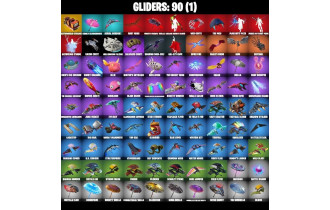 UNIQUE - Rage, Diamond Jack  [112 Skins, 50 Vbucks, 106 Axes, 88 Emotes, 90 Gliders and MORE!]