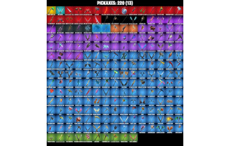 UNIQUE - Drift, Merry Minty Pickaxe [226 Skins, 300 Vbucks, 220 Axes, 201 Emotes, 187 Gliders and MORE!]