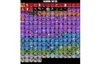 UNIQUE - Drift, Merry Minty Pickaxe [226 Skins, 300 Vbucks, 220 Axes, 201 Emotes, 187 Gliders and MORE!]