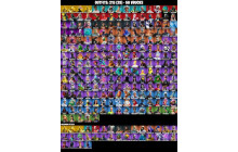 UNIQUE - Spidergwen (Stacy),  Aura [215 Skins, 50 Vbucks, 228 Axes, 183 Emotes, 187 Gliders and MORE!]