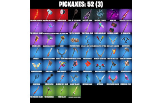 UNIQUE - Krisabelle, Polar Peely [33 Skins, 250 Vbucks, 52 Axes, 54 Emotes, 53 Gliders and MORE!]