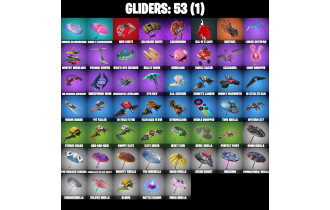 UNIQUE - Krisabelle, Polar Peely [33 Skins, 250 Vbucks, 52 Axes, 54 Emotes, 53 Gliders and MORE!]