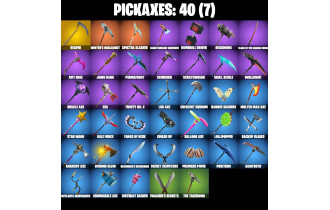 UNIQUE - Travis Scott , The Reaper  [45 Skins, 900 Vbucks, 37 Axes, 52 Emotes, 49 Gliders and MORE!]