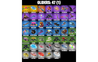 UNIQUE - Travis Scott , The Reaper  [45 Skins, 900 Vbucks, 37 Axes, 52 Emotes, 49 Gliders and MORE!]