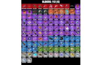 UNIQUE - Spidergwen (Stacy),  Emma Frost [98 Skins, 950 Vbucks, 123 Axes, 112 Emotes, 112 Gliders and MORE!]