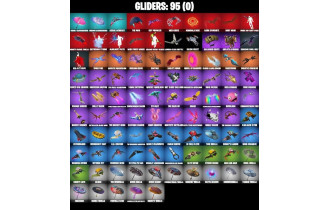 UNIQUE - Catwoman Zero, Rushin Around  [111 Skins, 900 Vbucks, 116 Axes, 120 Emotes, 95 Gliders and MORE!]