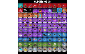 UNIQUE - Eddie Brock, Khaby Lame  [114 Skins, 50 Vbucks, 128 Axes, 115 Emotes, 100 Gliders and MORE!]