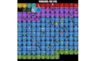 UNIQUE - Black Knight , AC/DC [141 Skins, 650 Vbucks, 152 Axes, 173 Emotes, 160 Gliders and MORE!]