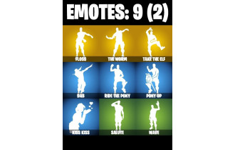 UNIQUE - Black Knight , AC/DC [4 Skins, 3 Axes, 9 Emotes, 10 Gliders and MORE!]