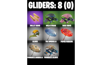 UNIQUE - OG STW ,  [2 Skins, 4 Axes, 1 Emotes, 8 Gliders and MORE!]
