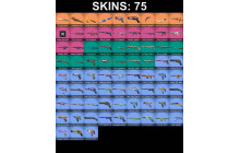 UNIQUE - Ascendant 3 - 7x Knife Skins [23 Agents, 326 LVL, 3x Ruin Skins and MORE!]