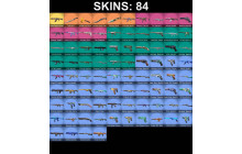 UNIQUE - Silver 1 - 4x Knife Skins [17 Agents, 200 LVL, Elderflame Vandal and MORE!]
