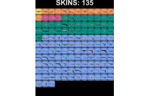 UNIQUE - Platinum 1 - 7x Knife Skins [22 Agents, 289 LVL, 5x Rgx 11z Pro Skins and MORE!]