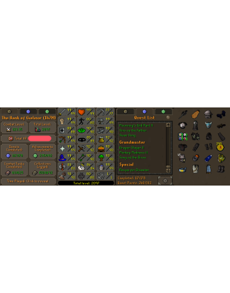 Main | TTL: 2097 | CL: 123 | QP: 240 [Avernic Defender, Fire Cape, B Gloves, Rigour, Augury, Ava's, Max POH + MORE!]