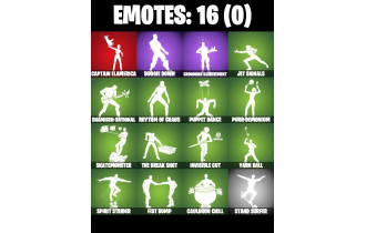 UNIQUE - Catwoman Comic Book , Harley Hitter  [16 Skins, 550 Vbucks, 31 Axes, 16 Emotes, 20 Gliders and MORE!]