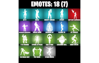UNIQUE - Scorpion, Slayer Juice Wrld [16 Skins, 32 Axes, 18 Emotes, 28 Gliders and MORE!]