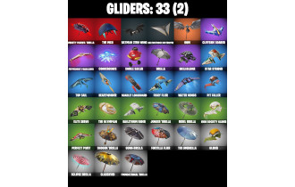 UNIQUE - Rebirth Harley Quinn, Jules  [16 Skins, 600 Vbucks, 29 Axes, 25 Emotes, 33 Gliders and MORE!]