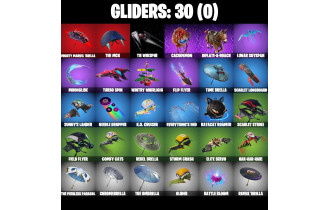 UNIQUE - Doom Slayer , Geralt Of Rivia [10 Skins, 300 Vbucks, 26 Axes, 19 Emotes, 30 Gliders and MORE!]