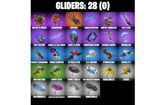 UNIQUE -  Polar Peely, Blizzabelle  [14 Skins, 600 Vbucks, 25 Axes, 19 Emotes, 28 Gliders and MORE!]