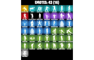 UNIQUE - Darth Vader, Eren Jaeger  [29 Skins, 300 Vbucks, 51 Axes, 43 Emotes, 48 Gliders and MORE!]